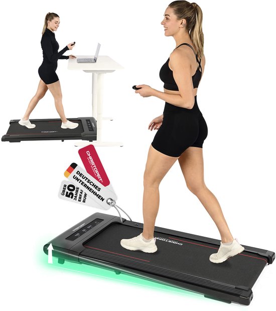 Christopeit Walking Pad 4-in-1 ruimtebesparende loopband