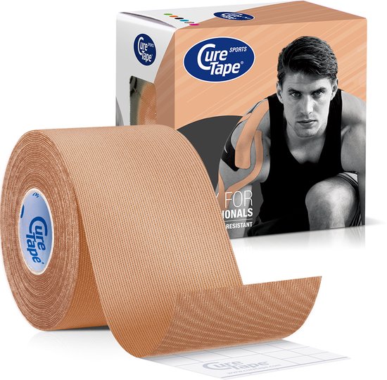 CureTape Sports kinesiotape met extra kleefkracht