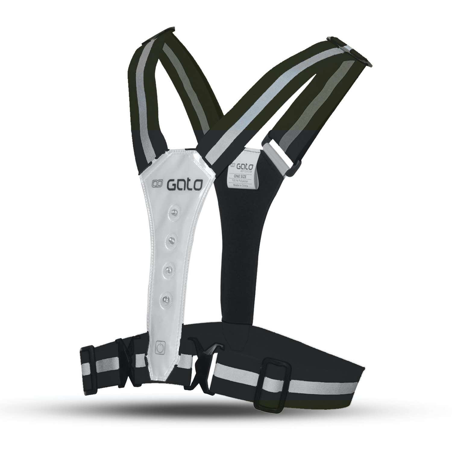 Gato LED Sport Vest met verlichting voor zichtbaarheid in het donker