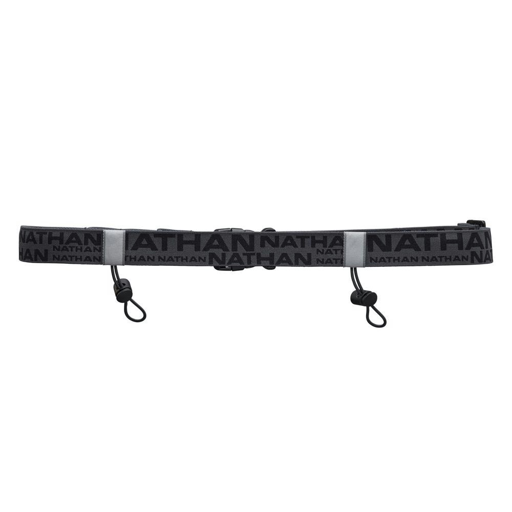 Nathan Race Number Nutrition Waistbelt hardloop heuptas